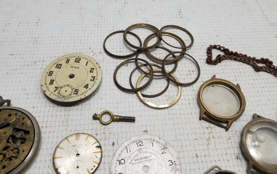OSMANLI VE CUMHURİYET DÖNEMİ SAAT PARÇALARI LOTU