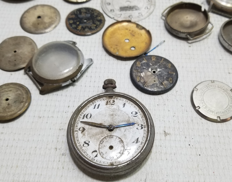 OSMANLI VE CUMHURİYET DÖNEMİ SAAT PARÇALARI LOTU