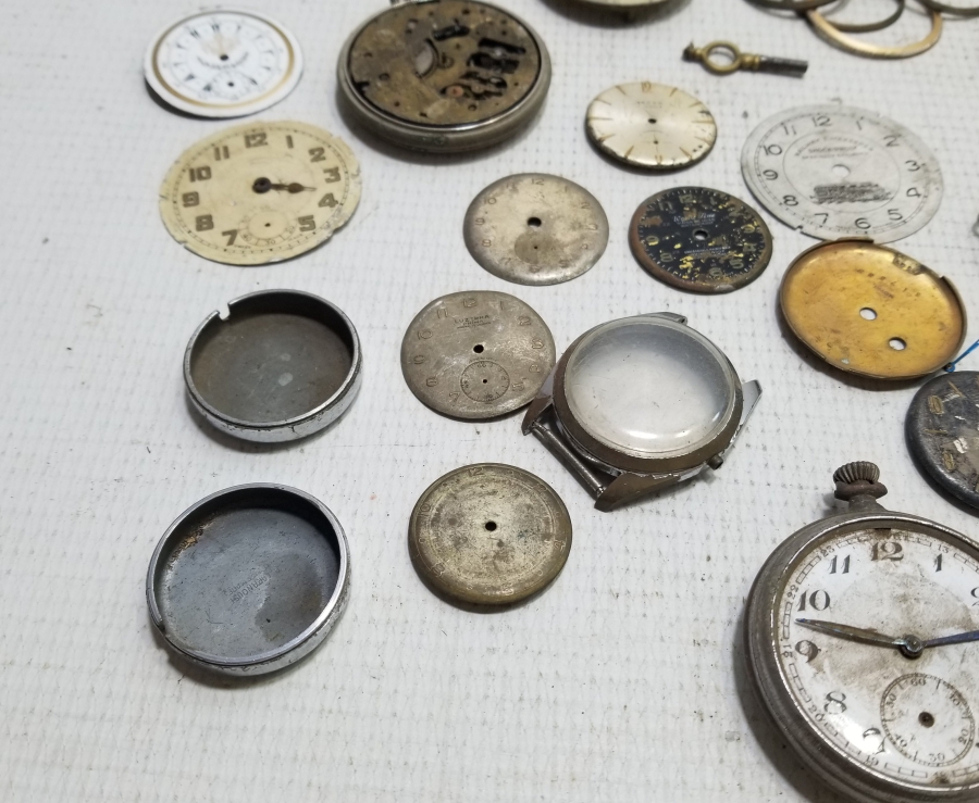 OSMANLI VE CUMHURİYET DÖNEMİ SAAT PARÇALARI LOTU