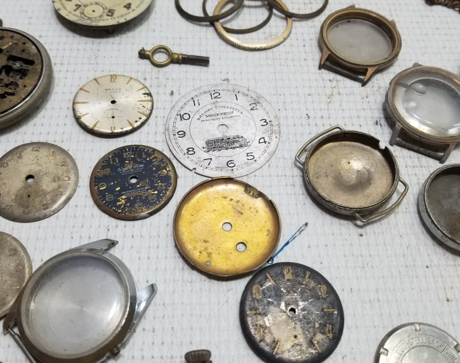 OSMANLI VE CUMHURİYET DÖNEMİ SAAT PARÇALARI LOTU