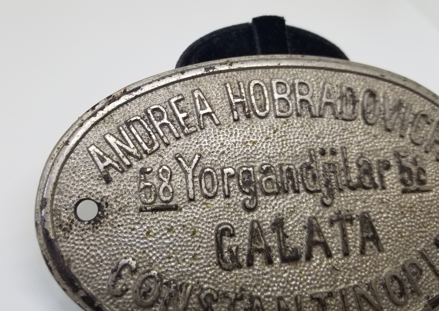 OSMANLI DÖNEMİ NADİR SOBA ETİKETİ