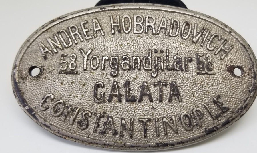 OSMANLI DÖNEMİ NADİR SOBA ETİKETİ