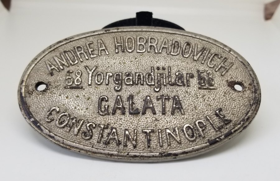 OSMANLI DÖNEMİ NADİR SOBA ETİKETİ