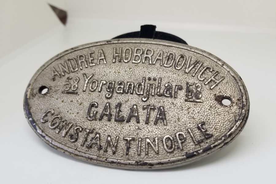 OSMANLI DÖNEMİ NADİR SOBA ETİKETİ