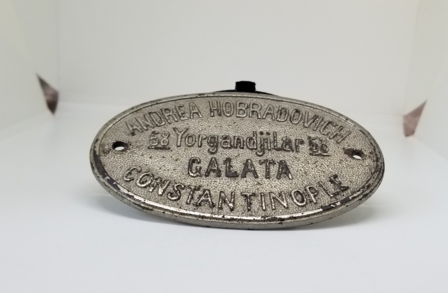 OSMANLI DÖNEMİ NADİR SOBA ETİKETİ