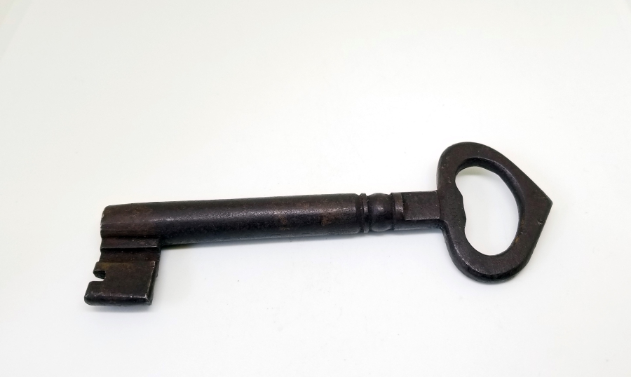 SMYRNA YAZILI OSMANLI DÖNEMİ EL YAPIMI ANAHTAR