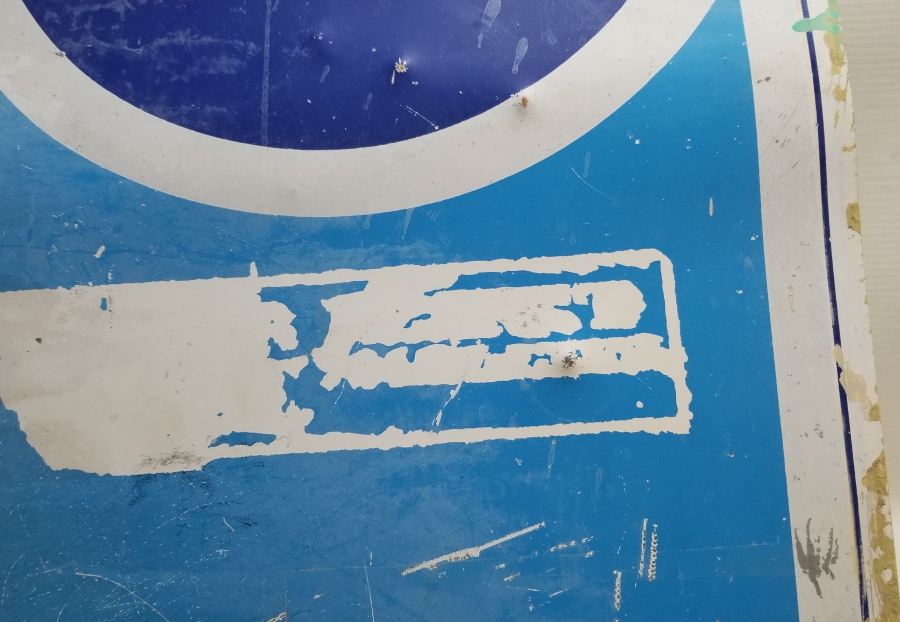 ANTİKA METAL PEPSİ REKLAM TABELASI