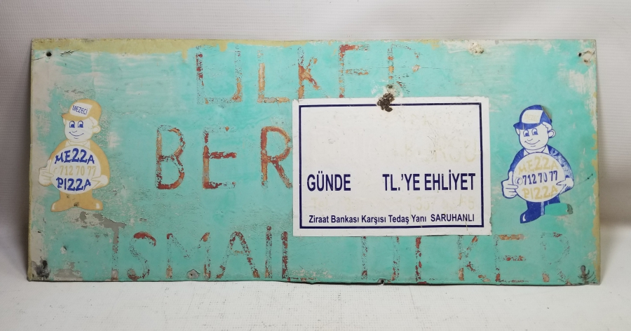 ANTİKA METAL PEPSİ REKLAM TABELASI