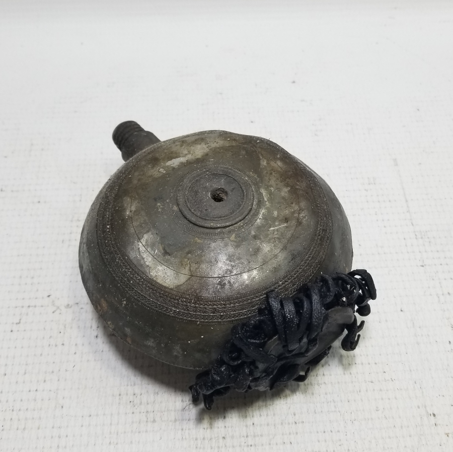 NADİR TİPTE METAL RUM ASKER MATARASI