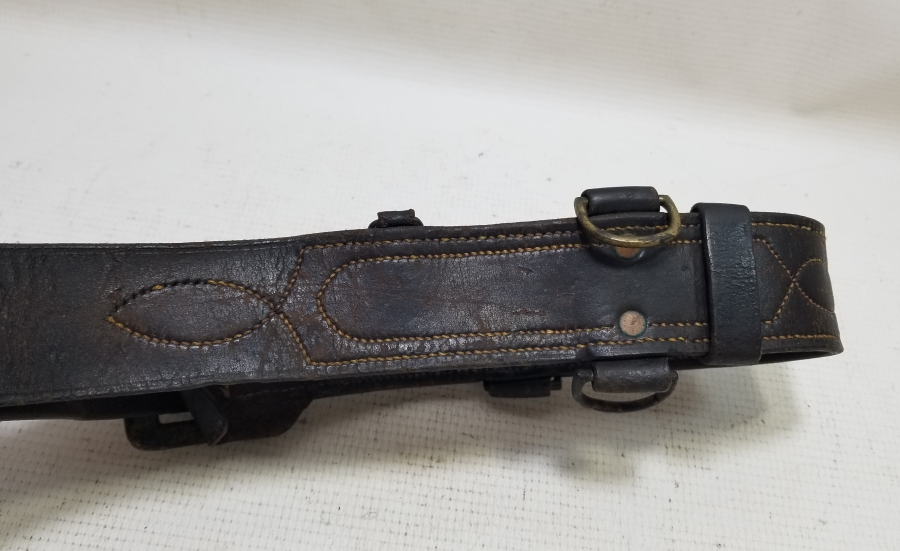 1. DÜNYA SAVAŞI DÖNEMİ DERİ SUBAY KEMERİ