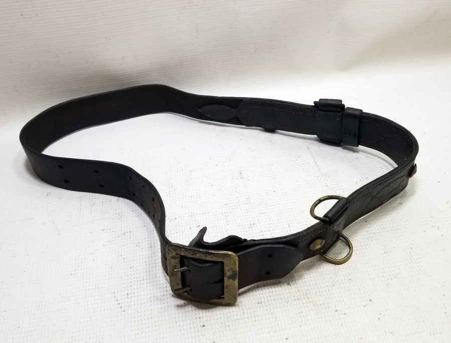 1. DÜNYA SAVAŞI DÖNEMİ DERİ SUBAY KEMERİ