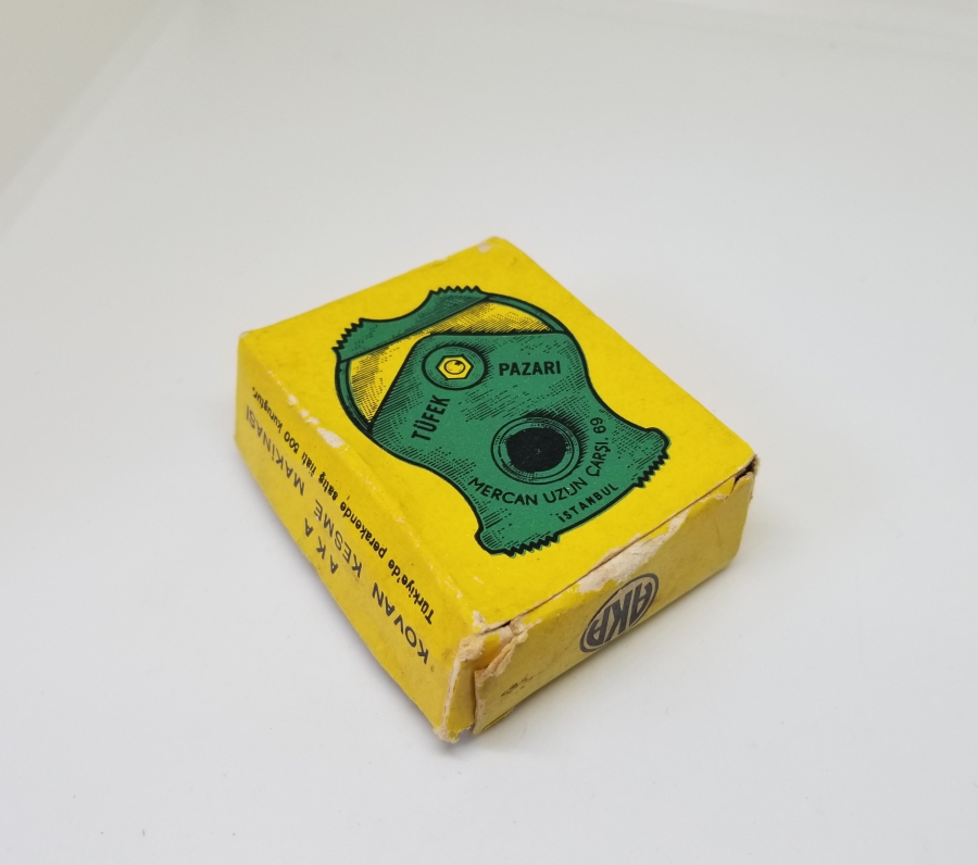 ORİJİNAL KUTUSUNDA ANTİKA FİŞEK KESME APARATI