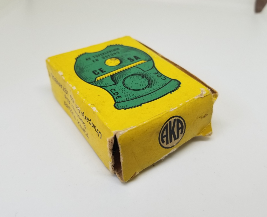 ORİJİNAL KUTUSUNDA ANTİKA FİŞEK KESME APARATI