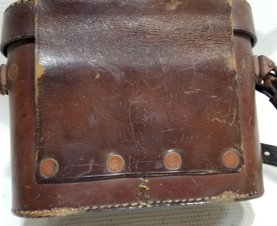 OSMANLI DÖNEMİ İÇİ OSMANLICA YAZILI SUBAY DÜRBÜNÜ KUTUSU