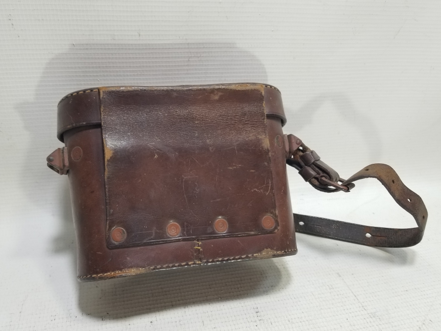 OSMANLI DÖNEMİ İÇİ OSMANLICA YAZILI SUBAY DÜRBÜNÜ KUTUSU