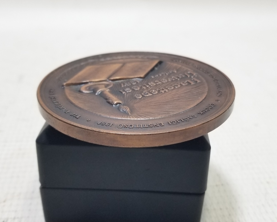 BÜYÜK BOY HACETTEPE ÜNİVERSİTESİ AÇILIŞ HATIRASI MADALYON