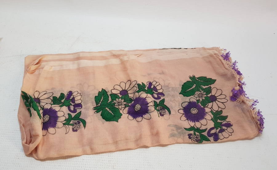 KENARLARI İĞNE OYALI ANTİKA YAZMA