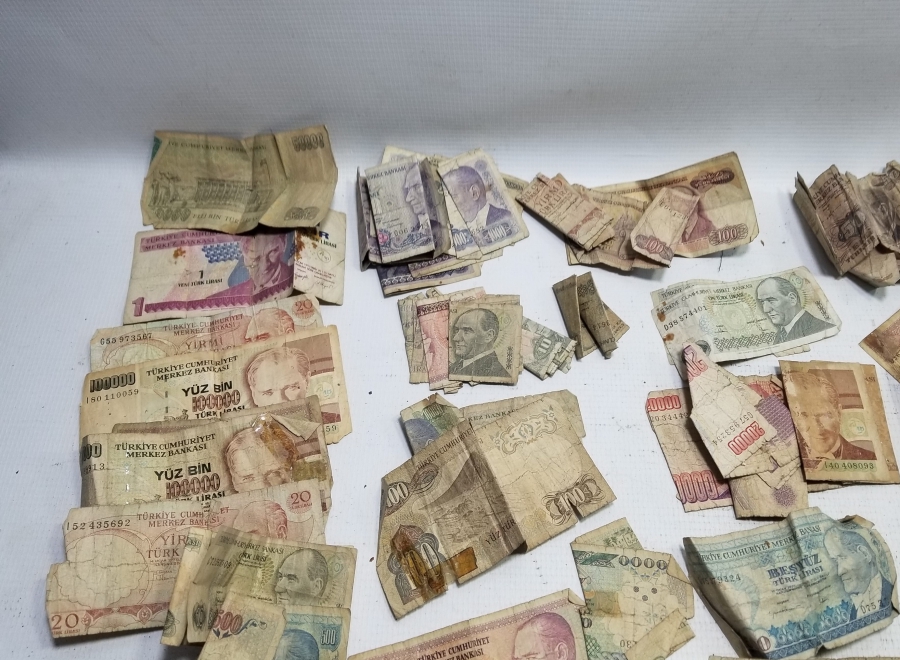 ANTİKA KAĞIT PARA LOTU