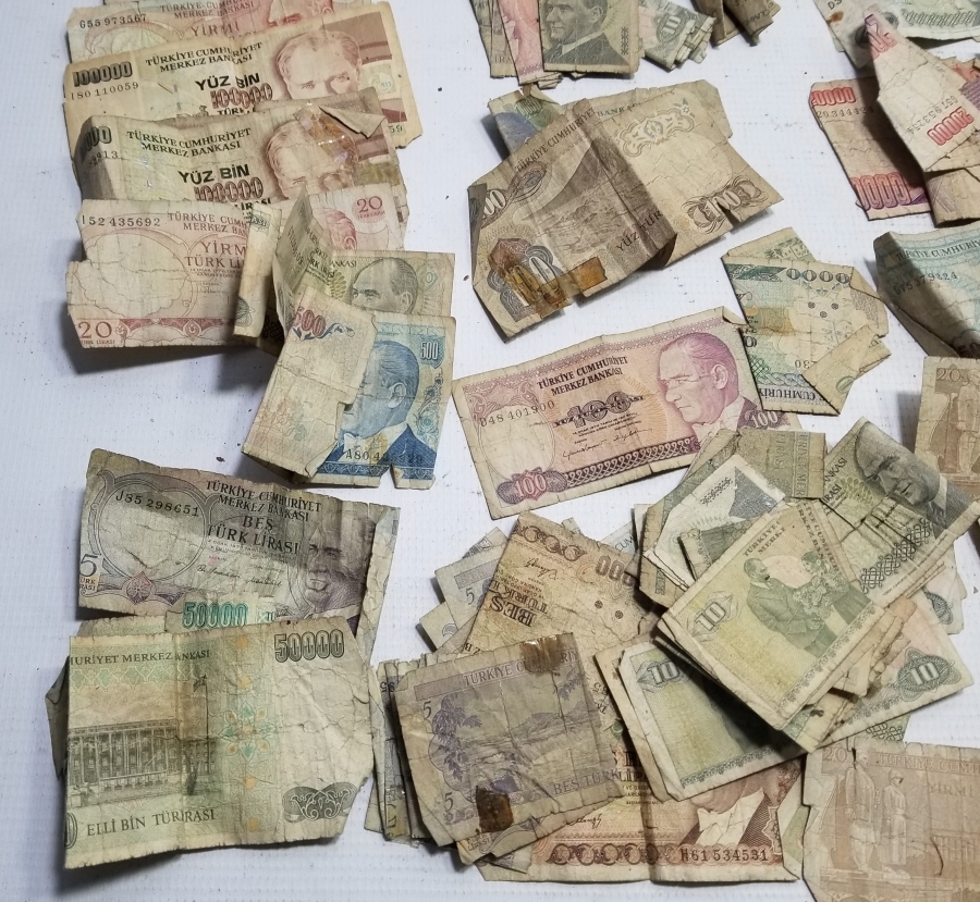 ANTİKA KAĞIT PARA LOTU