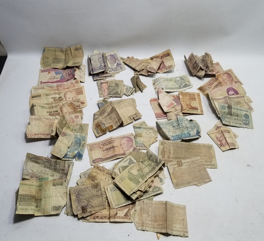 ANTİKA KAĞIT PARA LOTU