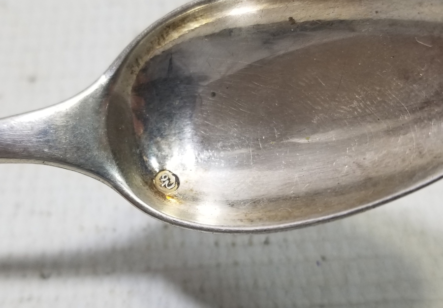 KABARTMA İŞÇİLİKLİ VE TUĞRALI OSMANLI DÖNEMİ GÜMÜŞ KAŞIK