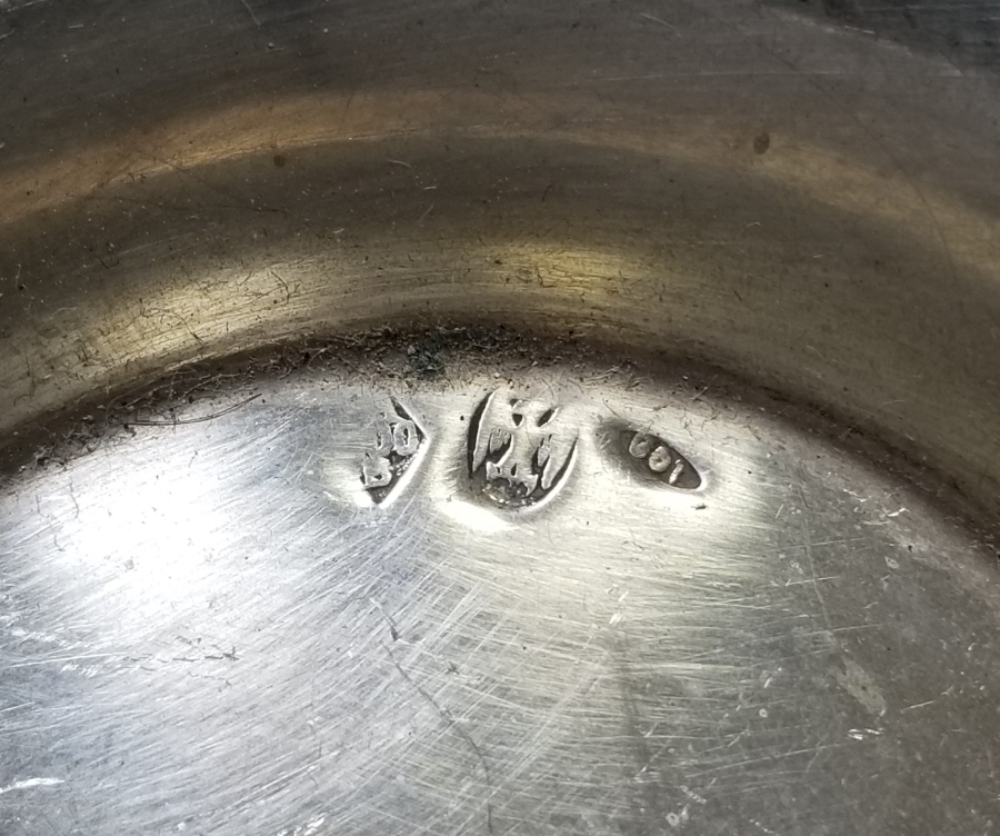 KABARTMA İŞÇİLİKLİ ANTİKA GÜMÜŞ KUŞLU ÇAMÇAK