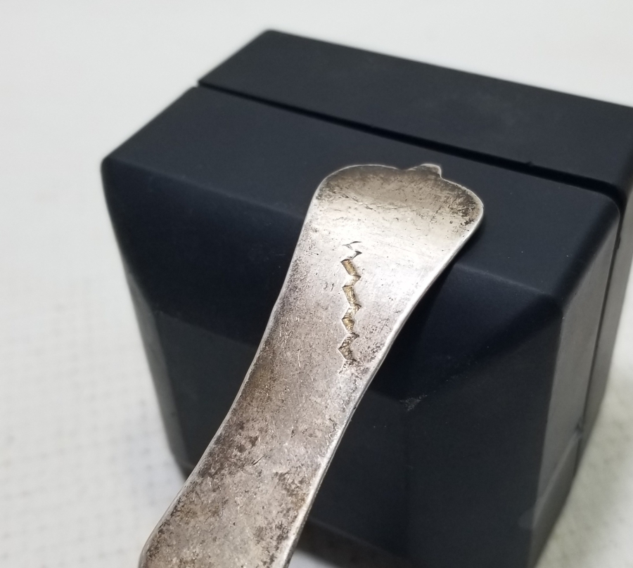 KALEM İŞÇİLİKLİ OSMANLI DÖNEMİ GÜMÜŞ KAŞIK