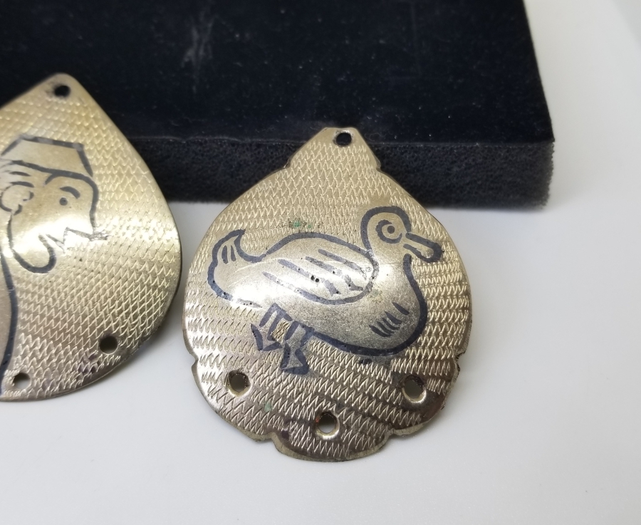 OSMANLI DÖNEMİ ESKİŞEHİR YAPIMI İKİ ADET YOKLUK DÖNEMİ SAVATLI KOLYE