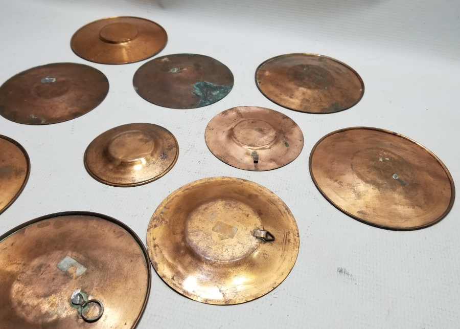 ERZİNCAN YAPIMI ANTİKA DUVAR TABAĞI LOTU