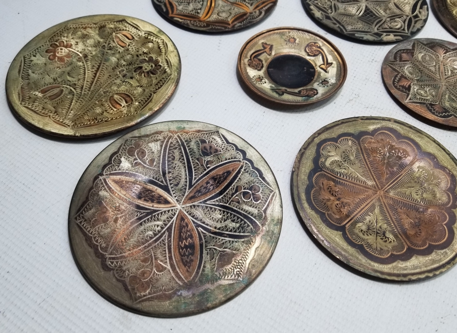 ERZİNCAN YAPIMI ANTİKA DUVAR TABAĞI LOTU