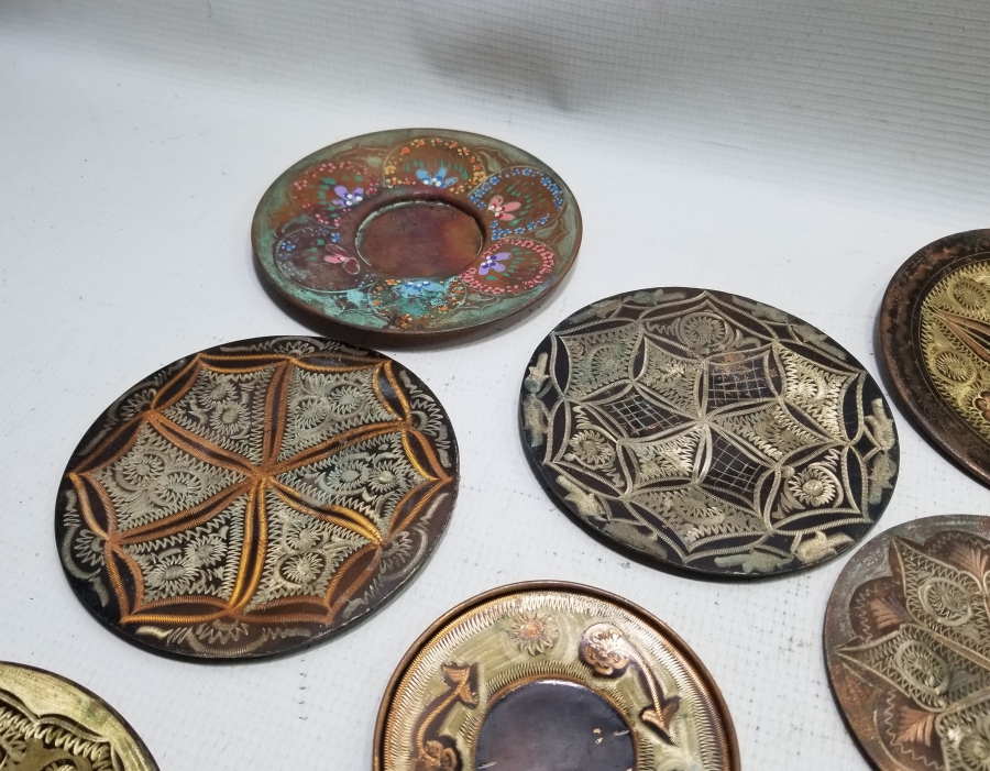 ERZİNCAN YAPIMI ANTİKA DUVAR TABAĞI LOTU