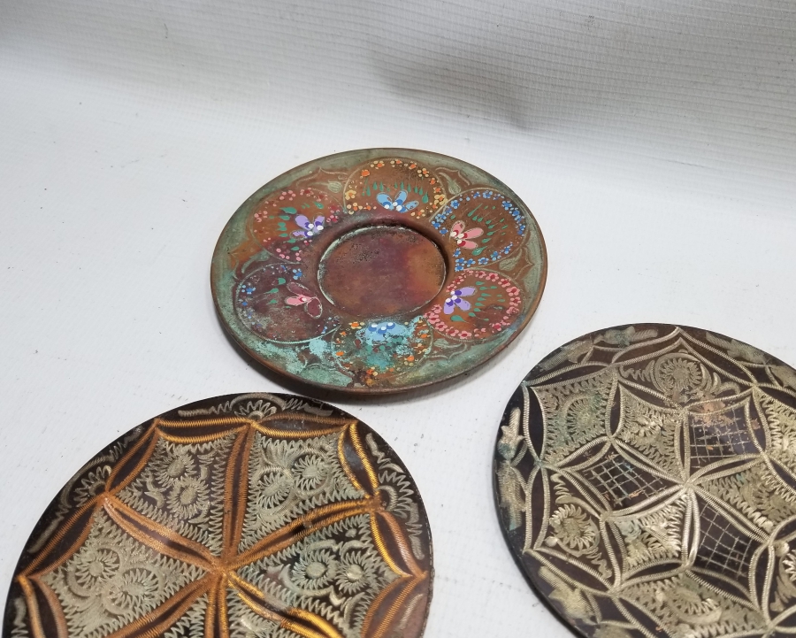 ERZİNCAN YAPIMI ANTİKA DUVAR TABAĞI LOTU