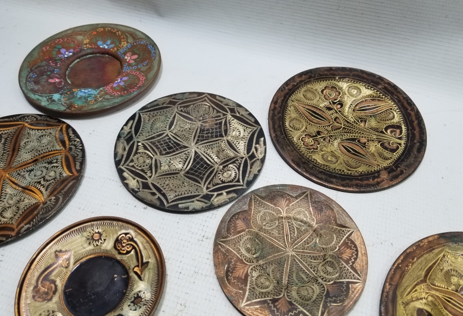 ERZİNCAN YAPIMI ANTİKA DUVAR TABAĞI LOTU