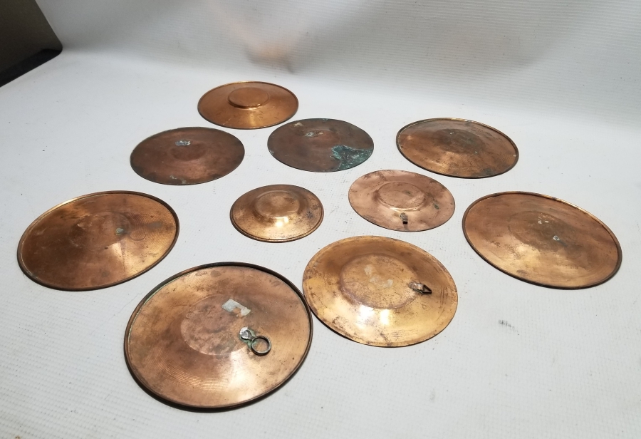 ERZİNCAN YAPIMI ANTİKA DUVAR TABAĞI LOTU