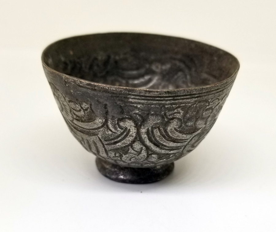 OSMANLI DÖNEMİ KABARTMA İŞÇİLİKLİ TOMBAK FİNCAN ZARFI