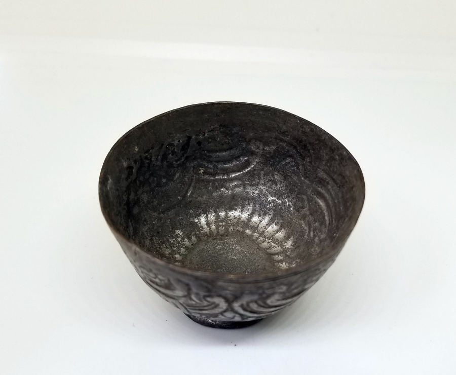 OSMANLI DÖNEMİ KABARTMA İŞÇİLİKLİ TOMBAK FİNCAN ZARFI