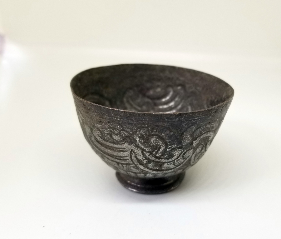 OSMANLI DÖNEMİ KABARTMA İŞÇİLİKLİ TOMBAK FİNCAN ZARFI