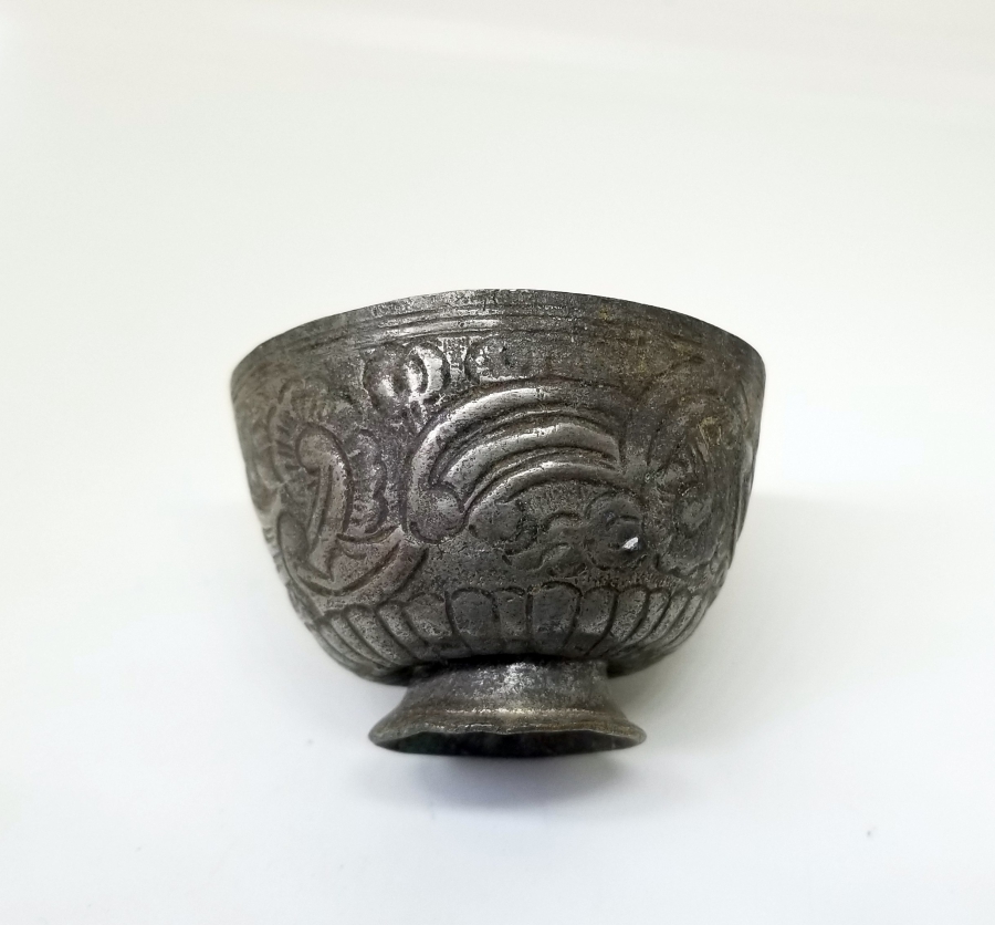 OSMANLI DÖNEMİ KABARTMA İŞÇİLİKLİ TOMBAK FİNCAN ZARFI