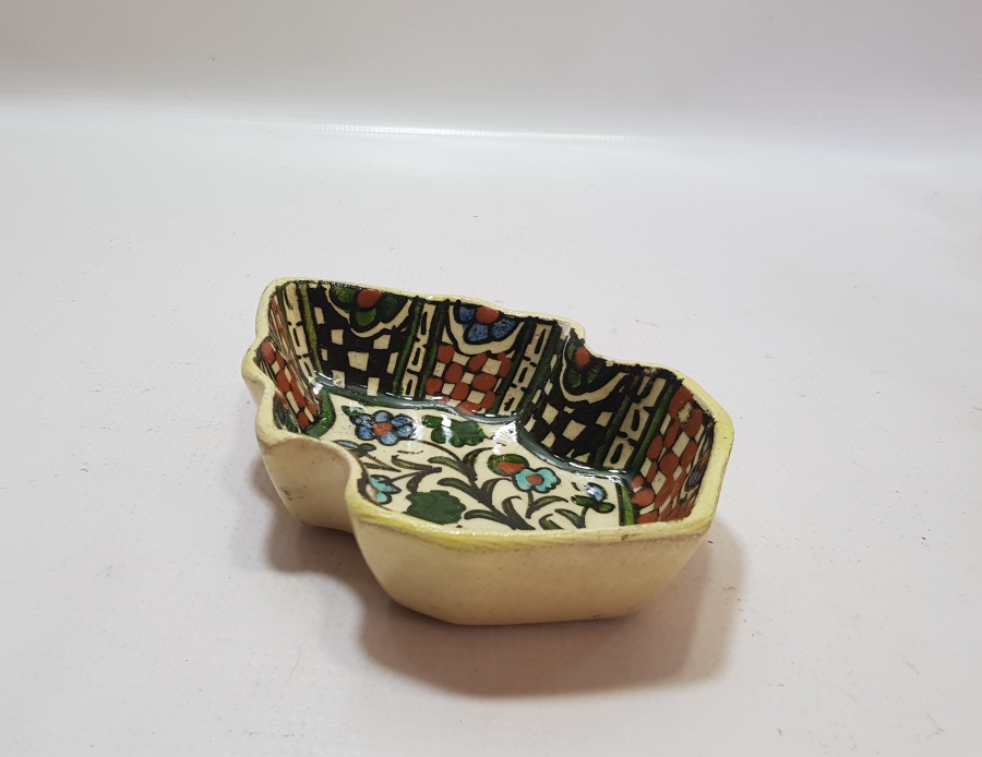 OSMANLI DÖNEMİ KUBBE FORMUNDA KÜTAHYA İŞİ İFTARİYELİK - HURMALIK