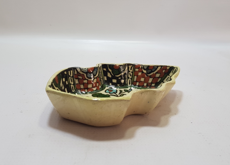 OSMANLI DÖNEMİ KUBBE FORMUNDA KÜTAHYA İŞİ İFTARİYELİK - HURMALIK