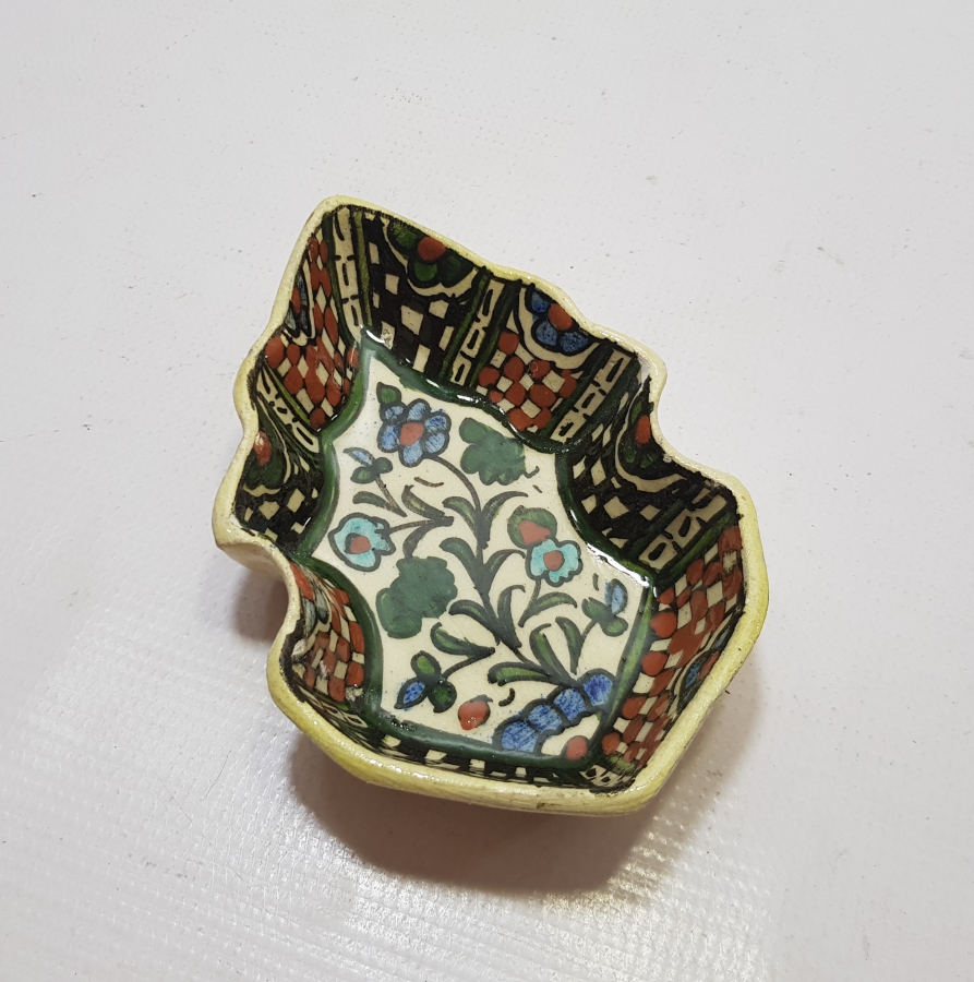 OSMANLI DÖNEMİ KUBBE FORMUNDA KÜTAHYA İŞİ İFTARİYELİK - HURMALIK