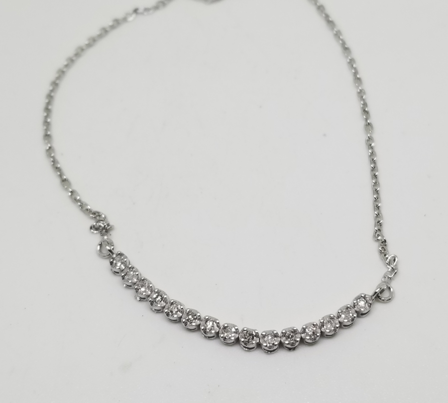 PIRLANTA TAŞLI SU YOLU BİLEKLİK