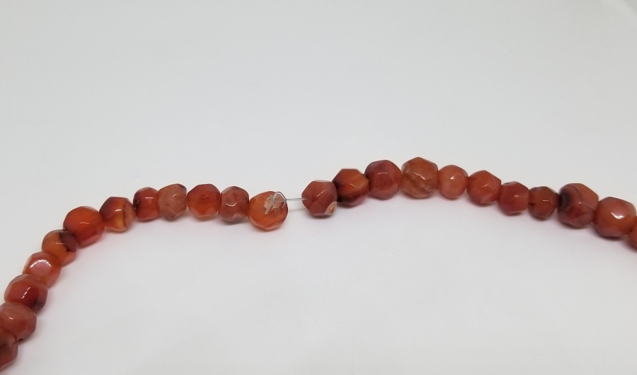 FASETA KESİMLİ OSMANLI DÖNEMİ AKİK GERDANLIK