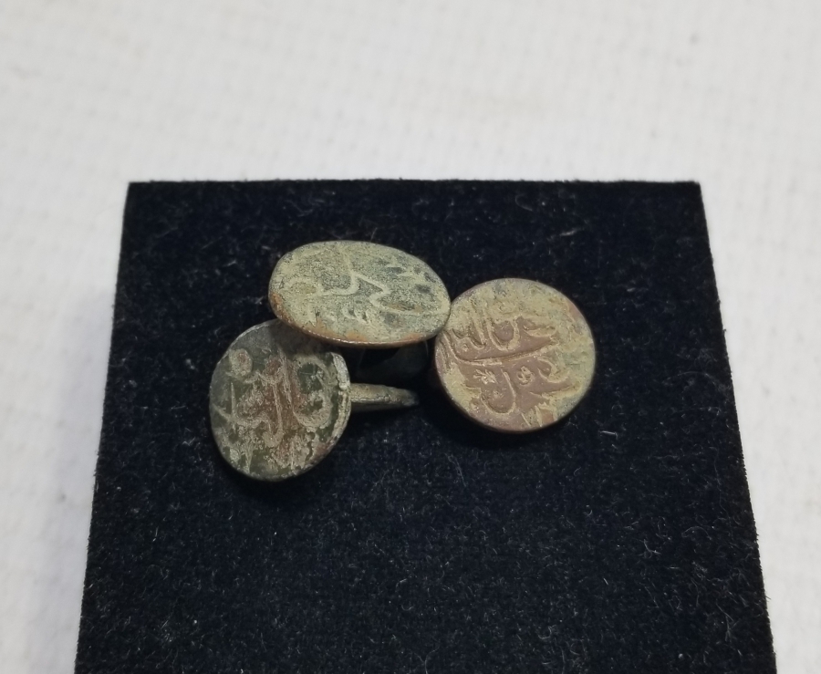 OSMANLI DÖNEMİ EL KAZIMA 3 ADET ŞAHIS MÜHRÜ