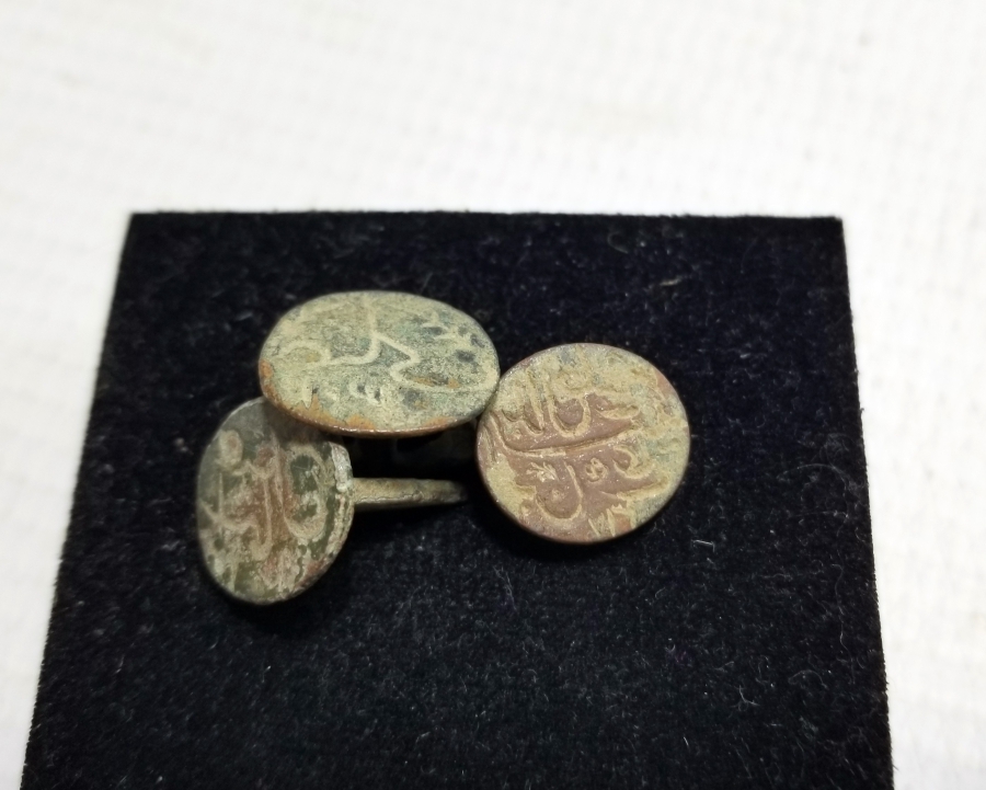 OSMANLI DÖNEMİ EL KAZIMA 3 ADET ŞAHIS MÜHRÜ