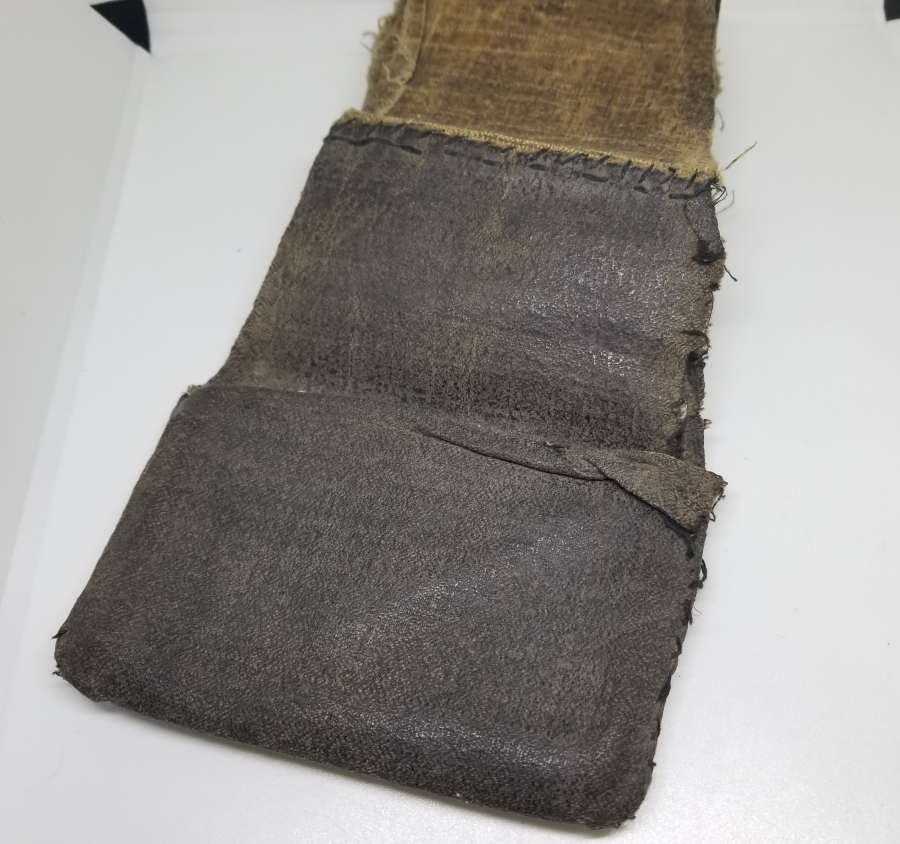 ORİJİNAL BALMUMU KABINDA EL YAZMA ASKER ENAMI