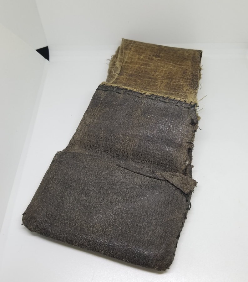 ORİJİNAL BALMUMU KABINDA EL YAZMA ASKER ENAMI