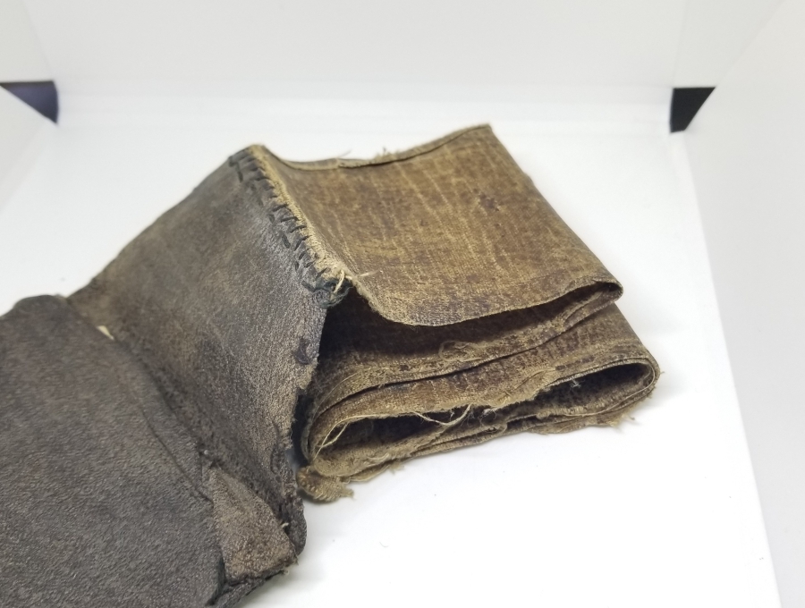 ORİJİNAL BALMUMU KABINDA EL YAZMA ASKER ENAMI