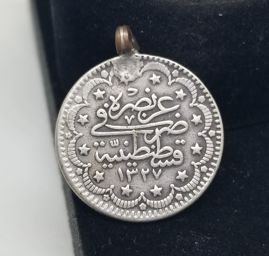 SULTAN MEHMET REŞAD DÖNEMİ GÜMÜŞ 5 KURUŞ MECİDİYE