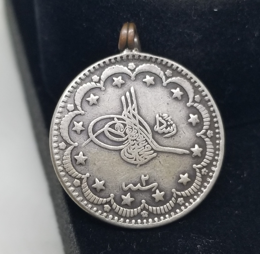 SULTAN MEHMET REŞAD DÖNEMİ GÜMÜŞ 5 KURUŞ MECİDİYE